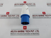 Total 013 Dust Proof Plug 16A-6H/220-250V~Ip44 Iec309-2