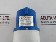 Total 013 Dust Proof Plug 16A-6H/220-250V~Ip44 Iec309-2