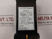Toyo Keiki As-62-h Solid State Controller
