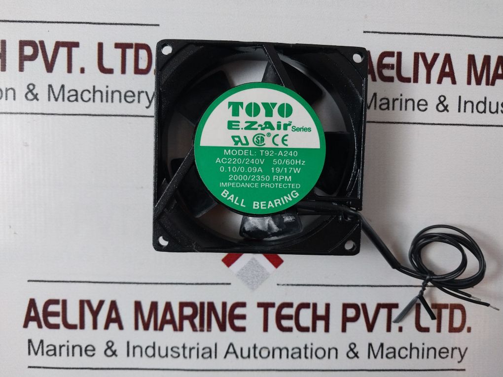 Toyo E.Z-air Series T92-a240 Cooling Fan Ac220/240V 50/60Hz