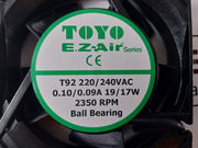 Toyo E.Z-air T92 220/240Vac Cooling Fan