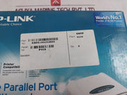 Tp-link Tl-ps110P Single Parallel Port Fast Ethernet Print Server Ver 1.6 1507C