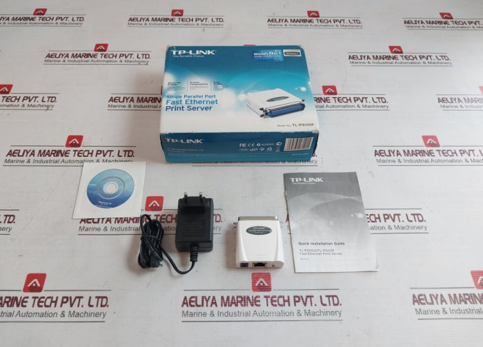 Tp-link Tl-ps110P Single Parallel Port Fast Ethernet Print Server Ver ...