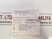 Diaphragm Assembly For Filter Regulating Valve Tr847614603050