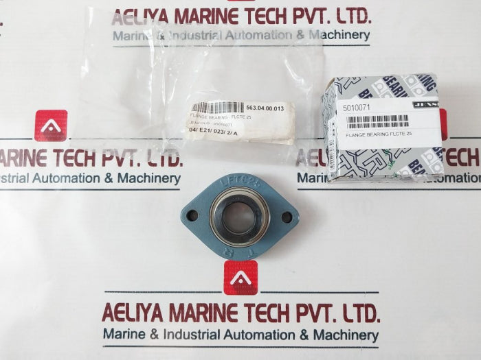 Lot Of 2X Tr Lftc25 Cast Iron Flange Bearing Unit