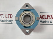 Lot Of 2X Tr Lftc25 Cast Iron Flange Bearing Unit