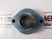 Lot Of 2X Tr Lftc25 Cast Iron Flange Bearing Unit