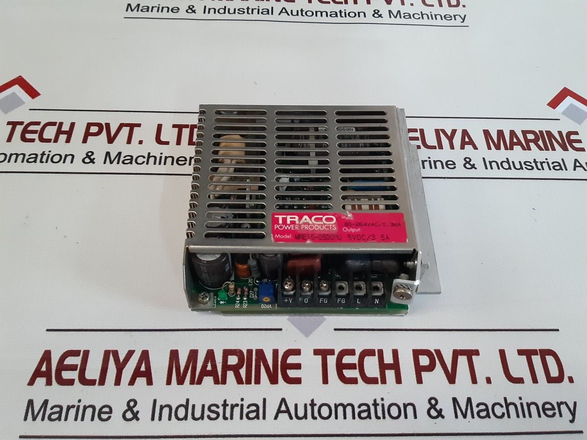 Traco Mre15-05003U Power Supply 5Vdc/3 5A