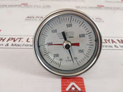 Trend 150-750Â°F Bimetal Thermometer Gauge E0254-2