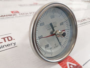 Trend 150-750Â°F Bimetal Thermometer Gauge E0254-2