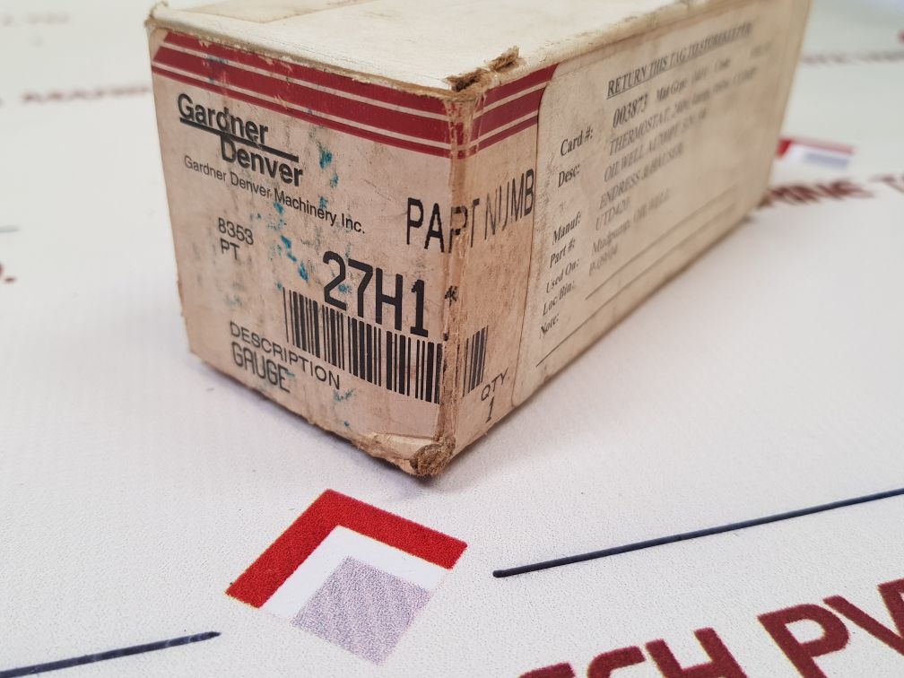 Trend Cr2011E Pressure Gauge 27H11