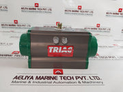 Triac Controls 2D80Da Air Pneumatic Actuator J025160-00202 (Used)
