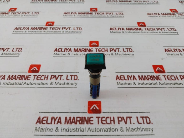 Tschudin & Heid 5A 250Vac Green Illuminated Solder Tail Pushbutton Switch 220V