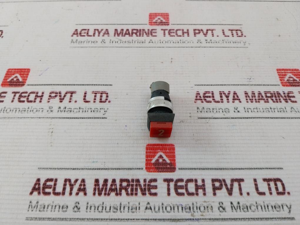Tschudin & Heid 6..220V/1,2W Pushbutton Switch 445 603