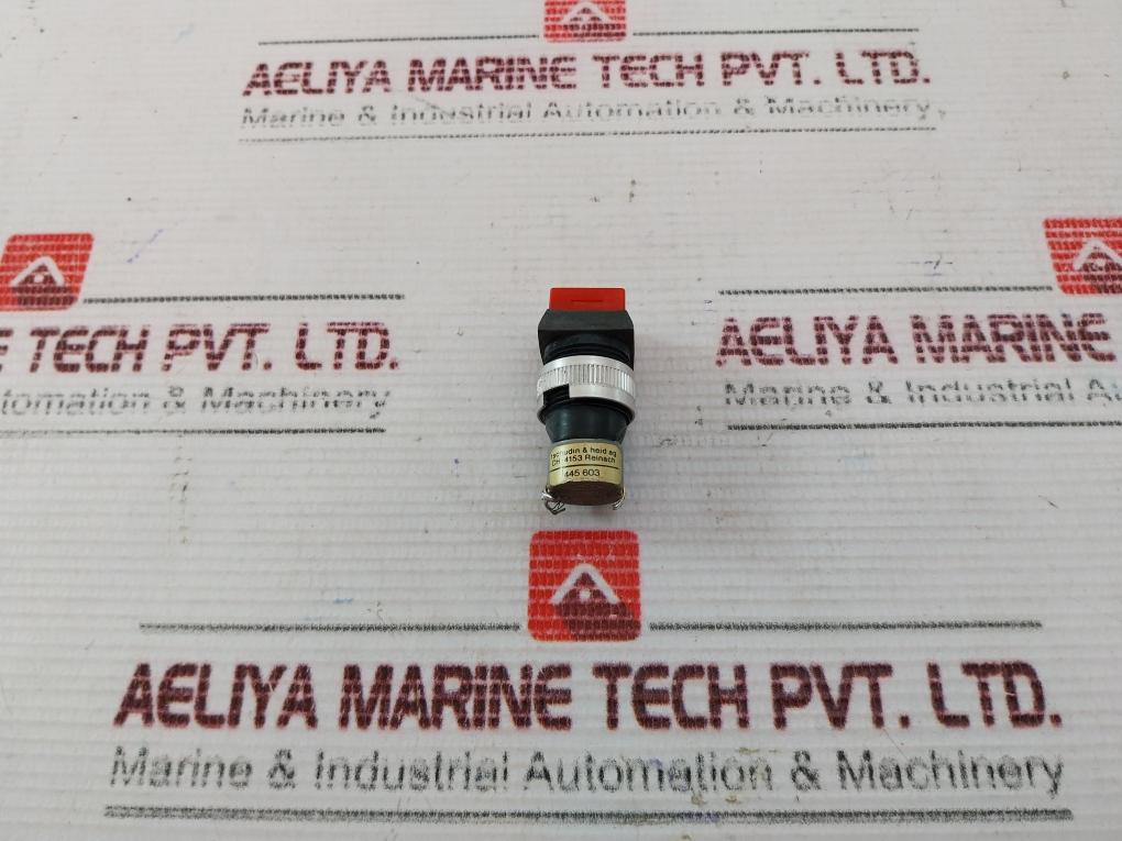 Tschudin & Heid 6..220V/1,2W Pushbutton Switch 445 603