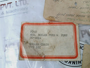 Tsubaki 102 Roller Chain Boiler Feed Pump 614600-0103 108 Inch Set