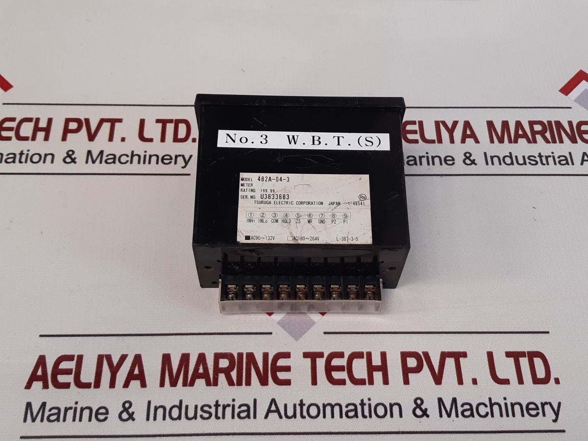 Tsuruga 482A-04-3 Meter