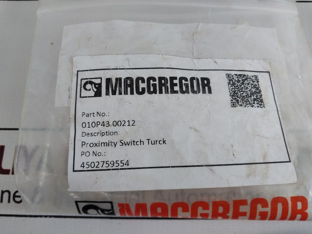 Turck Bi5-g18-y1X Proximity Switch