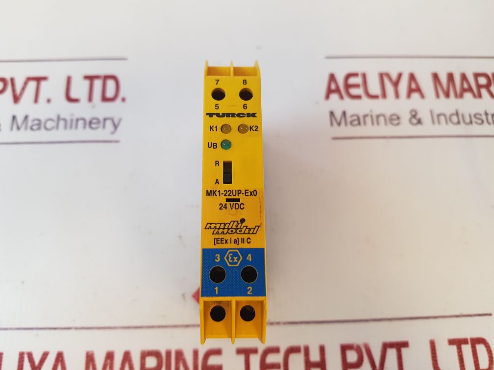 Turck Mk1-22Up-ex0/24Vdc Multi Module Switching Amplifier 19-29 Vdc 18 Ma