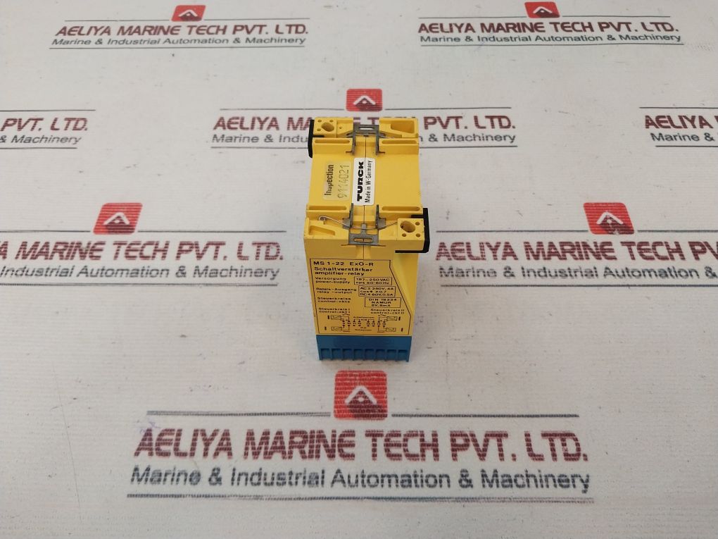 Turck Ms1-22 Exo-r Amplifier Relay 220-240 Vac