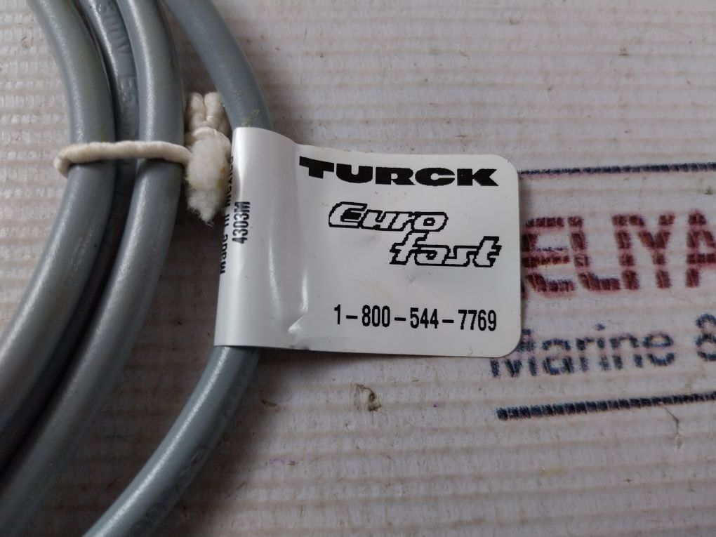 Turck Rk 4T-2 Euro Fast Cord For Proximity Switch 2 Mtr 4A 250V