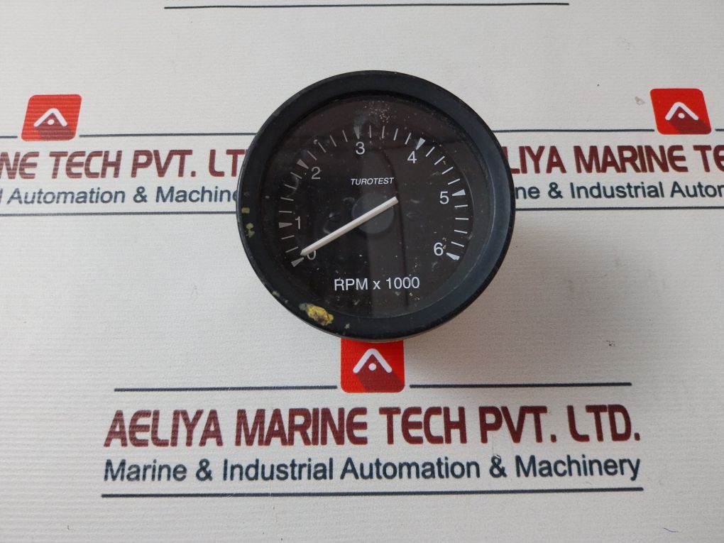Turotest Ta-ms-05 Hour Meter Gauge 12/24V