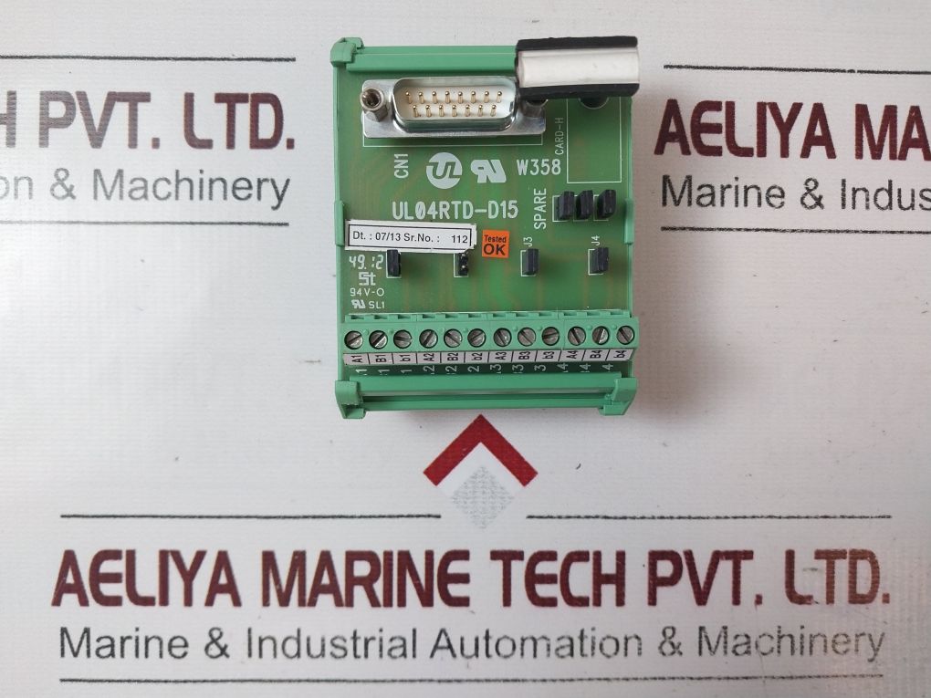 Ul Ul04Rtd-d15 Interface Module Card-h – Aeliya Marine