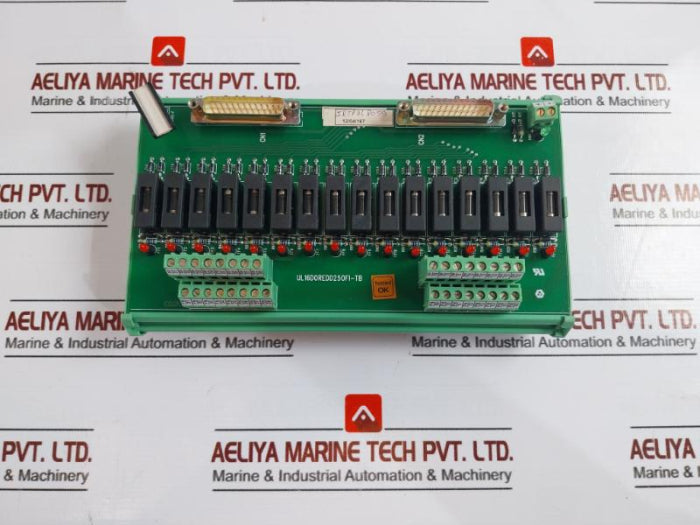 Ul Ul16D0Redd250Fi-tb Terminal Block Module Pc Board