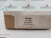 Ulstein 0 To 6 Bar Pressure Gauge