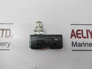 Unimax Hb02594 Snap Action Switch W/Plunger Actuator 20A 480Vac