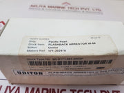 Unitor 302976 Flashback Arrestor W-66S Oxygen
