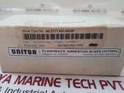 Unitor 302976 Flashback Arrestor W-66S Oxygen
