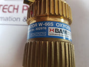 Unitor 302976 Flashback Arrestor W-66S Oxygen