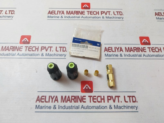 Unitor Ccd1025-mf Cable Connector Dix 25 Male/Female Set