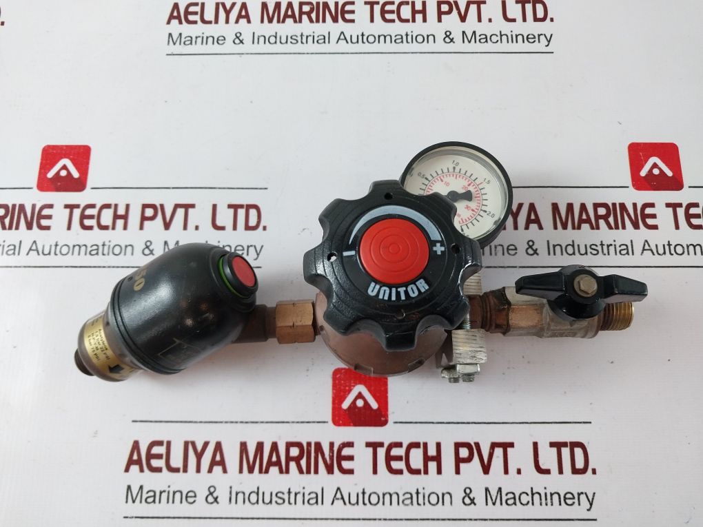 Unitor R700 Plus Acetylene Pressure Regulator Fr50 Flashback Arrester