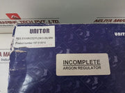 Unitor Reg.510 Ar/Co2 Regulator Flow 0-35L/Min 200 Bar