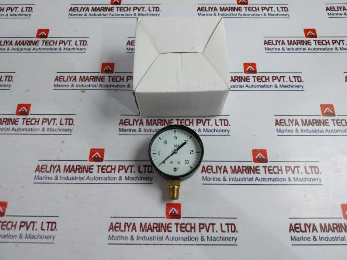 Usg Pressure Gauge 0-30 Psi