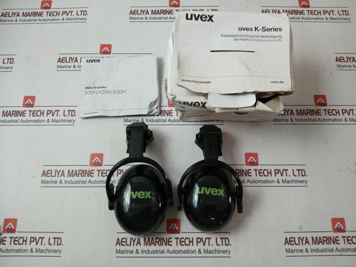 Uvex K10H Helmet Ear Muffs Series 22 Decibels Set
