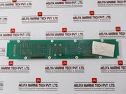 Uzushio Electric Uas01 Console Card Printed Circuit Board Unit 1115B Used