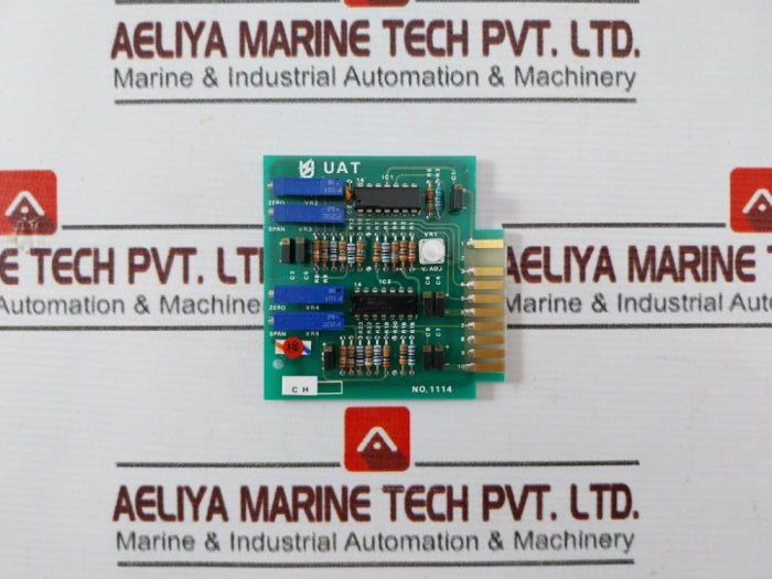 Uzushio Electric Uat Adc Check Card Printed Circuit Board