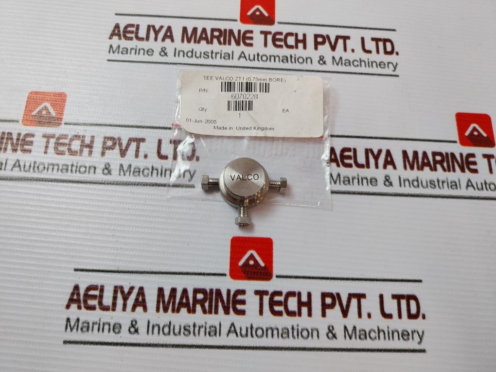 Valco Zt1 Stainless Steel Tee 6070228