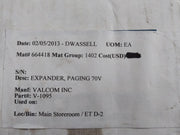 Valcom V-1095 Paging Expander (New)