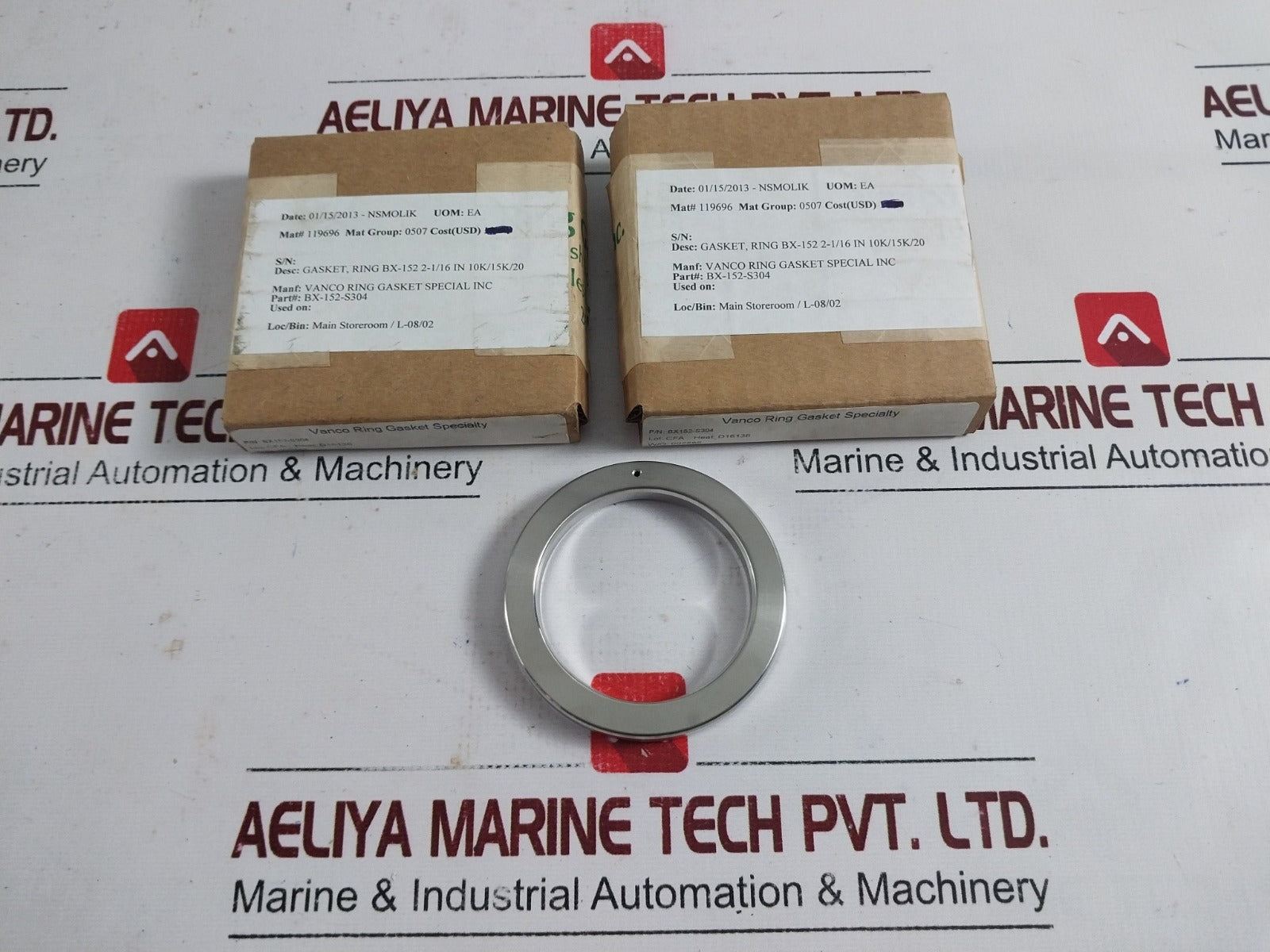 Vanco Bx-152-s304 Gasket Ring Bx152-s304-4