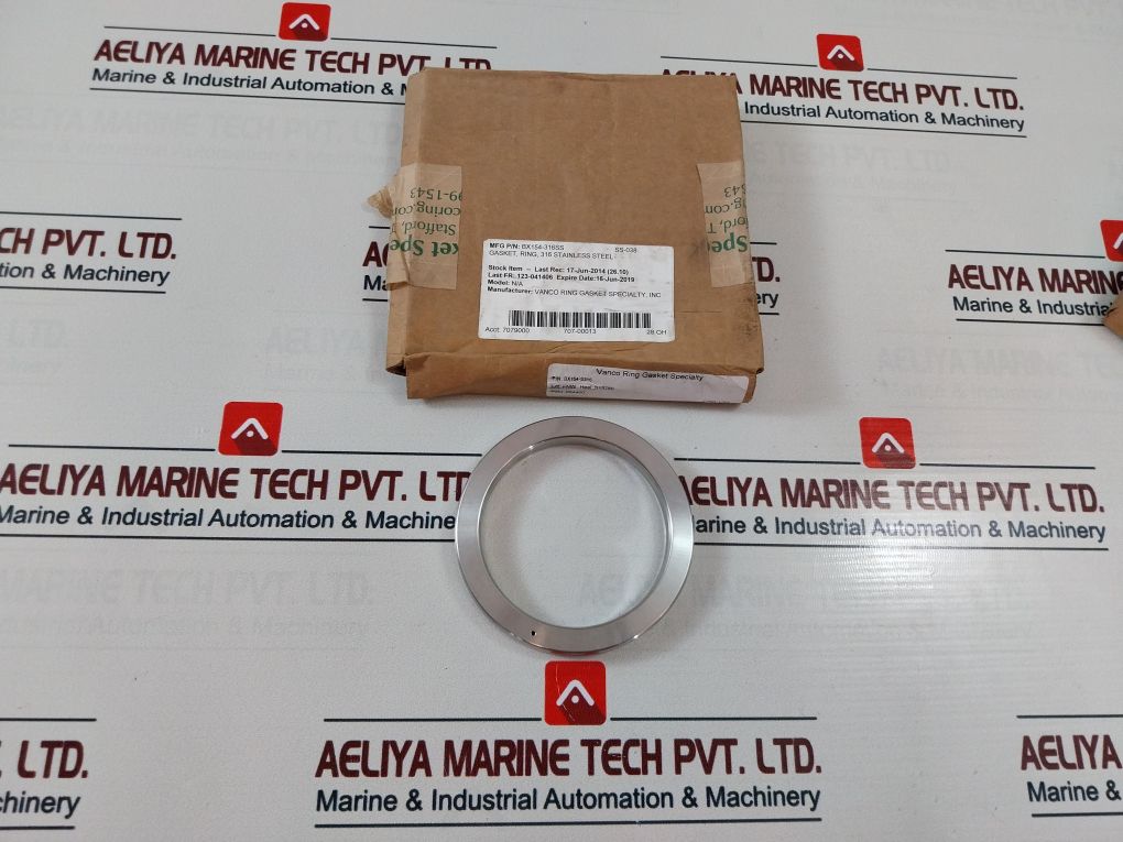 Vanco Bx154-s316-4 316 Stainless Steel Gasket Ring