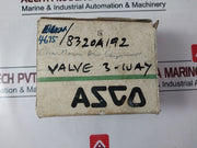 Asco 8320G192 Solenoid Valve