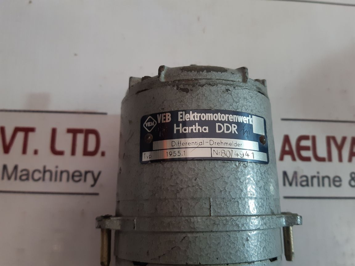 Veb Elektromotorenwerk 1955.1 Hartha Ddr Differential Rotary Indicator