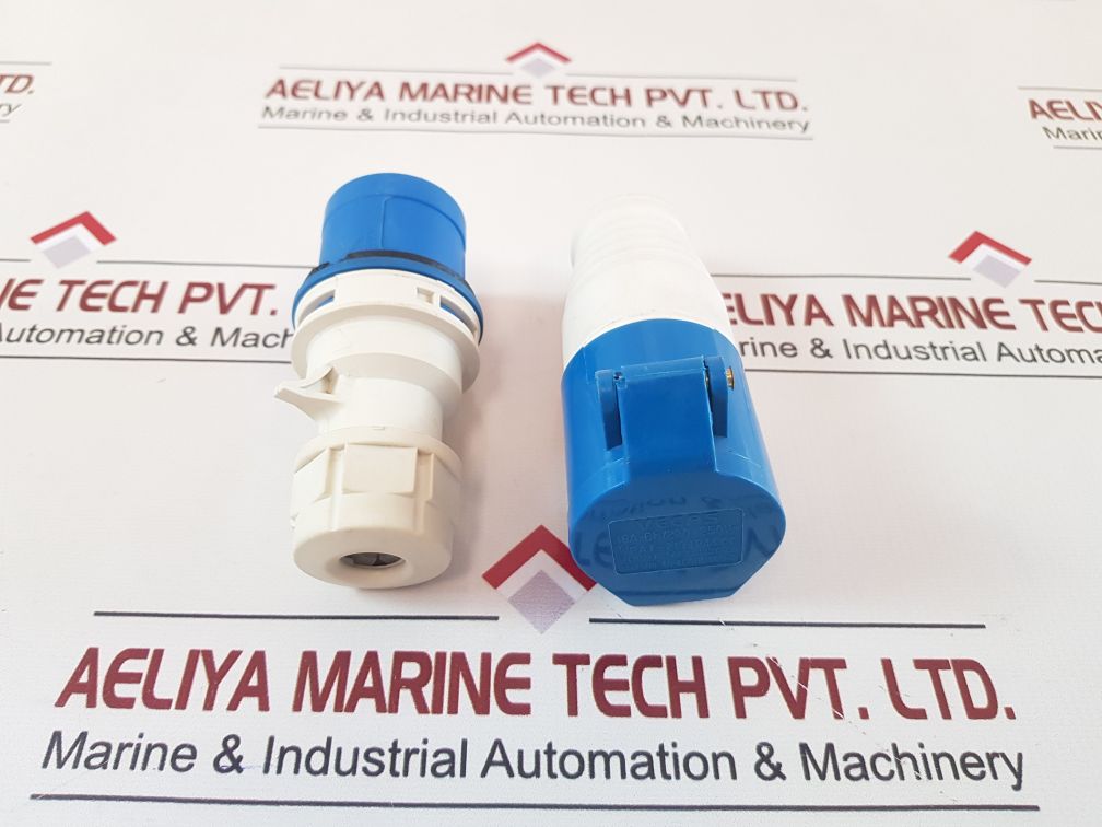 Vecas 16A-6H/220-250V~ Splash Proof Connector Type:Aj-213