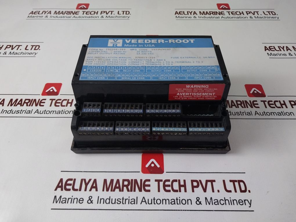 Veeder-root Pdc-1 Production Data Control 115/230 Vac 50/60Hz 20 Watts