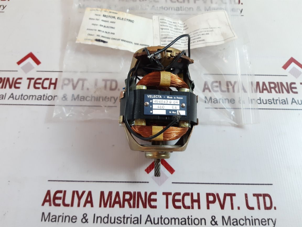 Velecta 494547 Electric Motor 440V