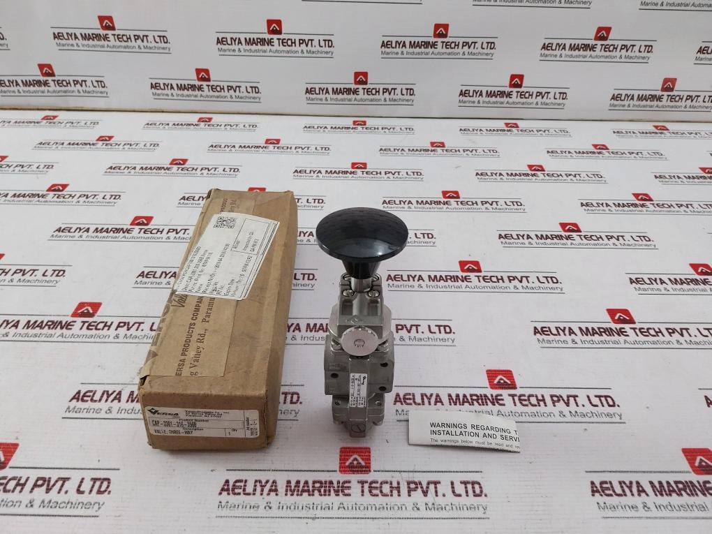 Versa Cap-3301-316-356B Three-way Valve
